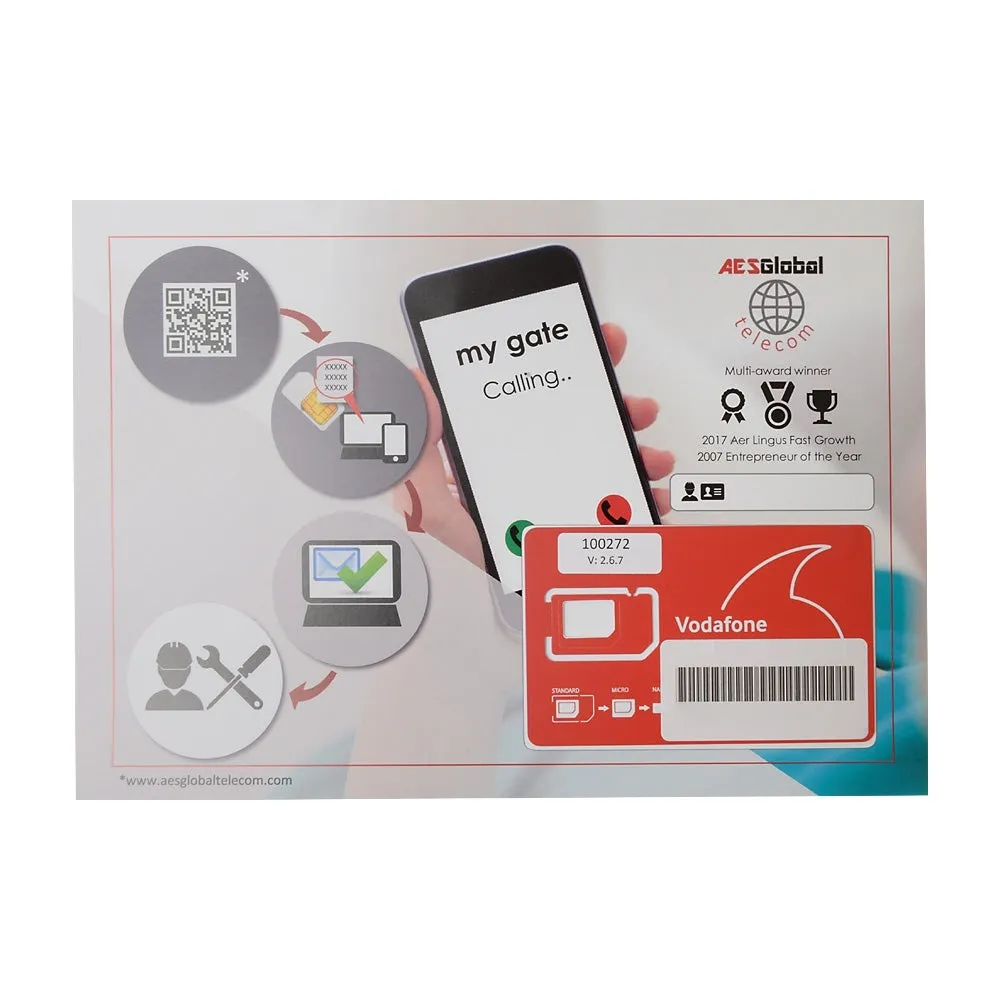 AES Global Advanced GSM Audio Intercom With Keypad