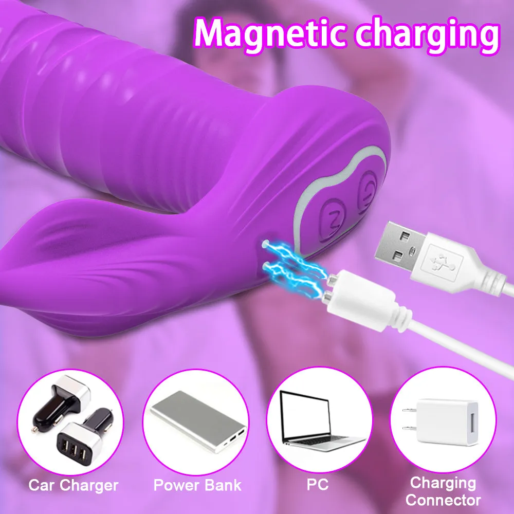 App Control Thrusting Anal Butt Plug Vibrator & Prostate Massager Bullet Buttplug
