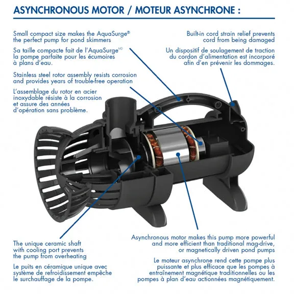 Aquascape AquaSurge® G2 2000-4000 Adjustable Flow Pump