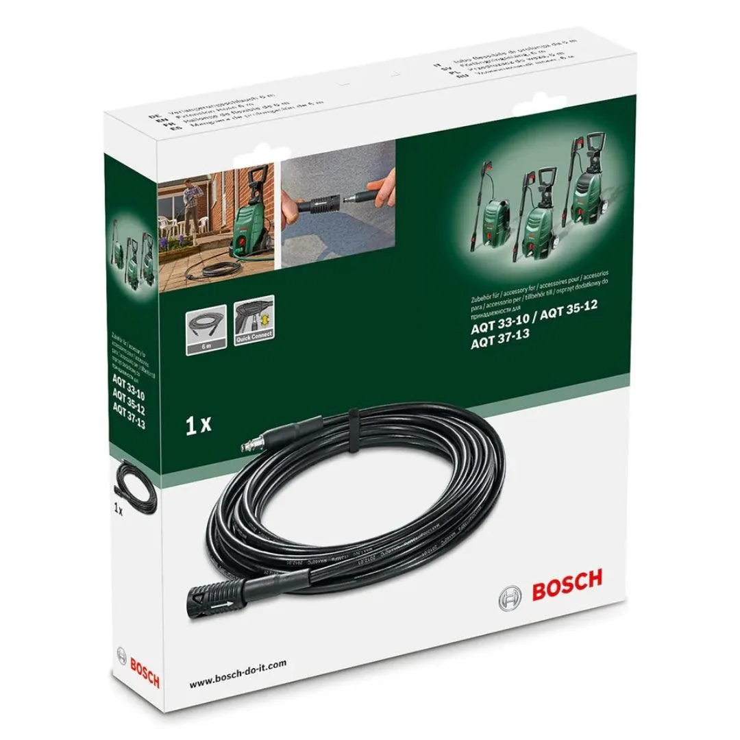 Bosch 6-Metre High Pressure Hose for AQT & AQUATAK High Pressure Washers