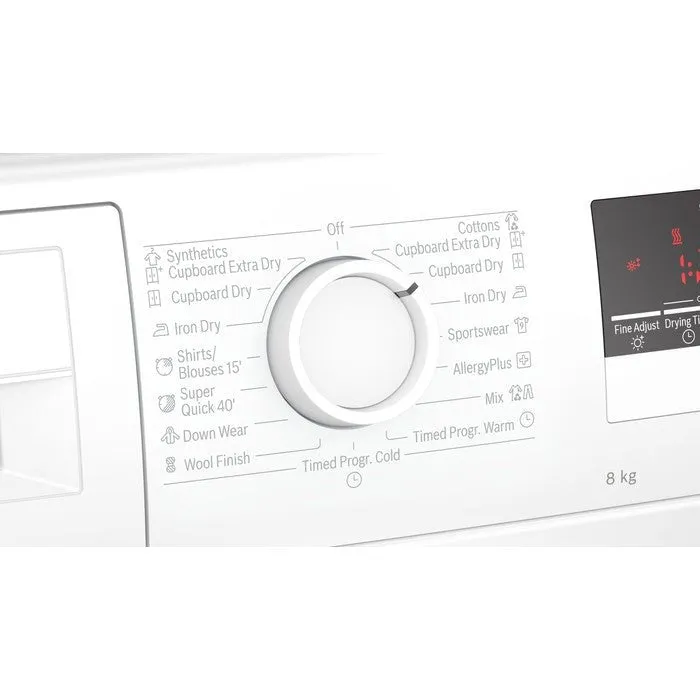 Bosch WTN84201MY Condenser Dryer 8.0Kg