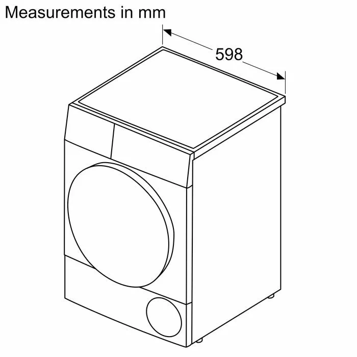 Bosch WTN84201MY Condenser Dryer 8.0Kg