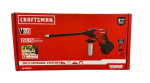 Craftsman V20 MAX Pressure Washer Surface Cleaner 350 psi