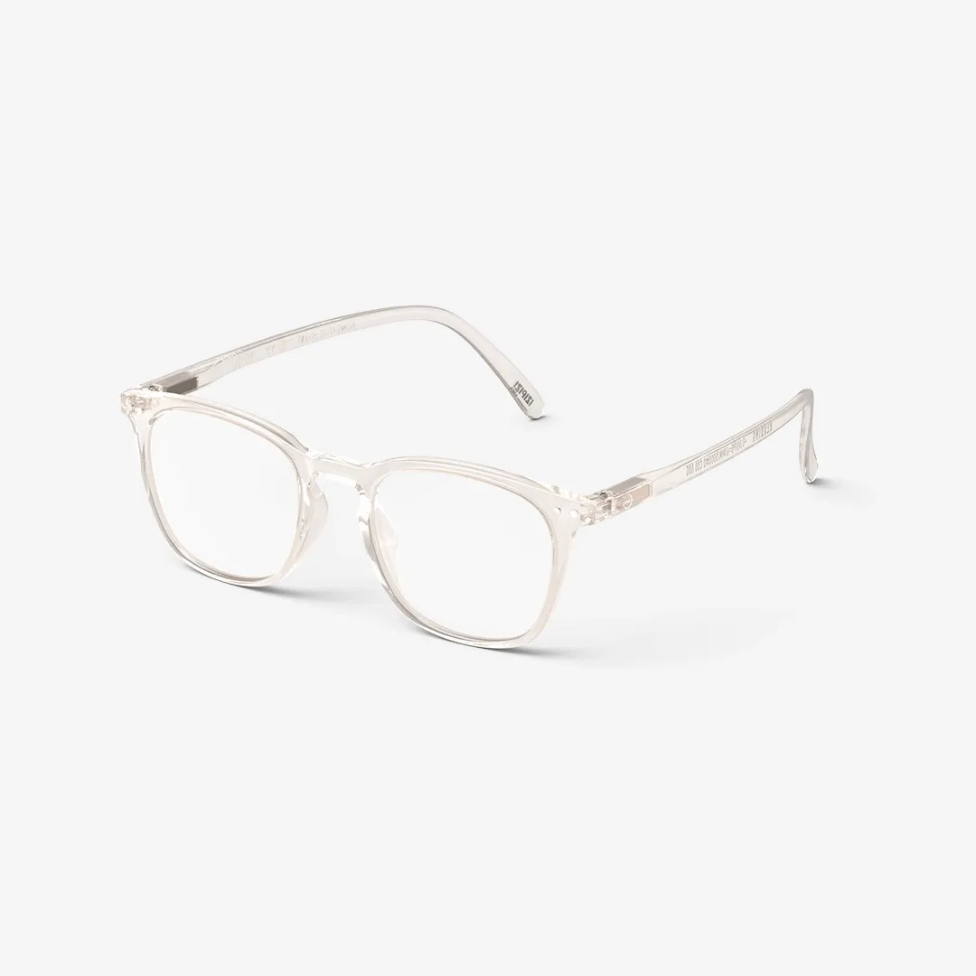 #E Reading Glasses (Paper Note Beige)