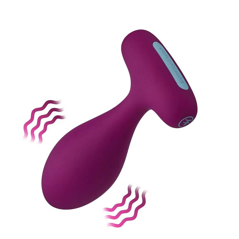 FemmeFunn Plua Plug Strong Vibrating Anal Plug