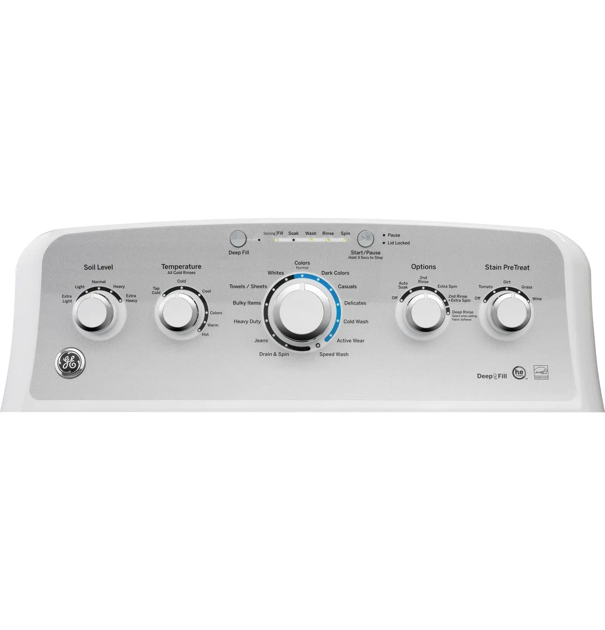 GE ENERGY STAR 4.4  cu. ft. stainless steel capacity washer