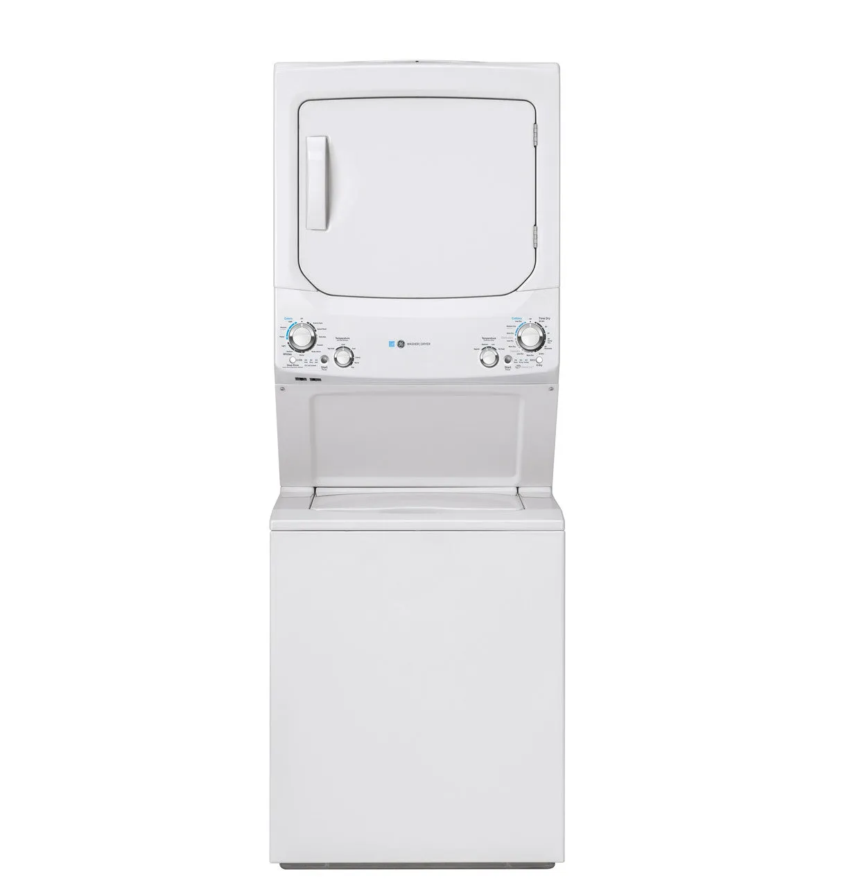 GE Unitized Spacemaker ENERGY STAR 3.9 cu. ft. Capacity Washer with Stainless Steel Basket and 5.9 cu. ft. Capacity Electric Dryer