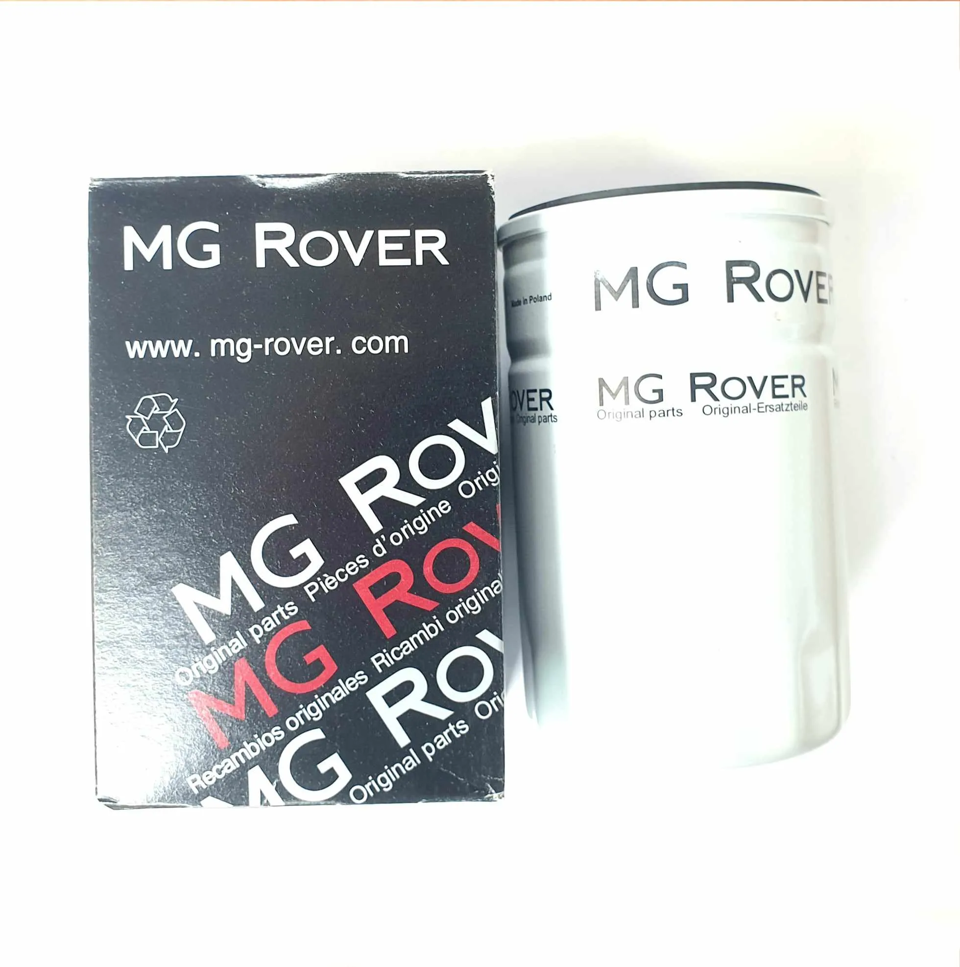 Genuine MG Rover KV6 (2.0 and 2.5) Oil Filter inc Sump Washer - LPW100161 / LPW100230