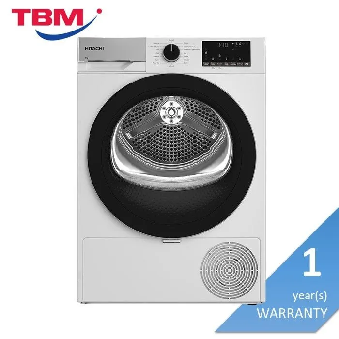 Hitachi TD-80YFE Condenser Dryer 8.0kg