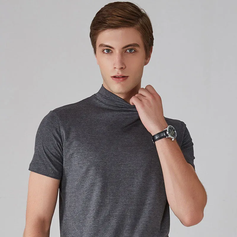Hot Sale 40% OFFMen's T-shirt with Collar and Slim Fit