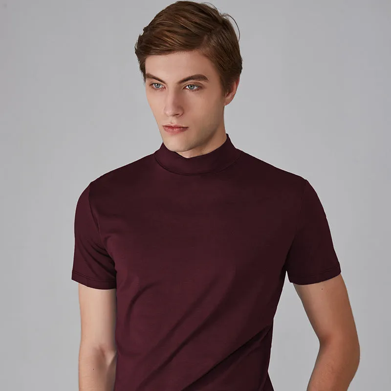 Hot Sale 40% OFFMen's T-shirt with Collar and Slim Fit