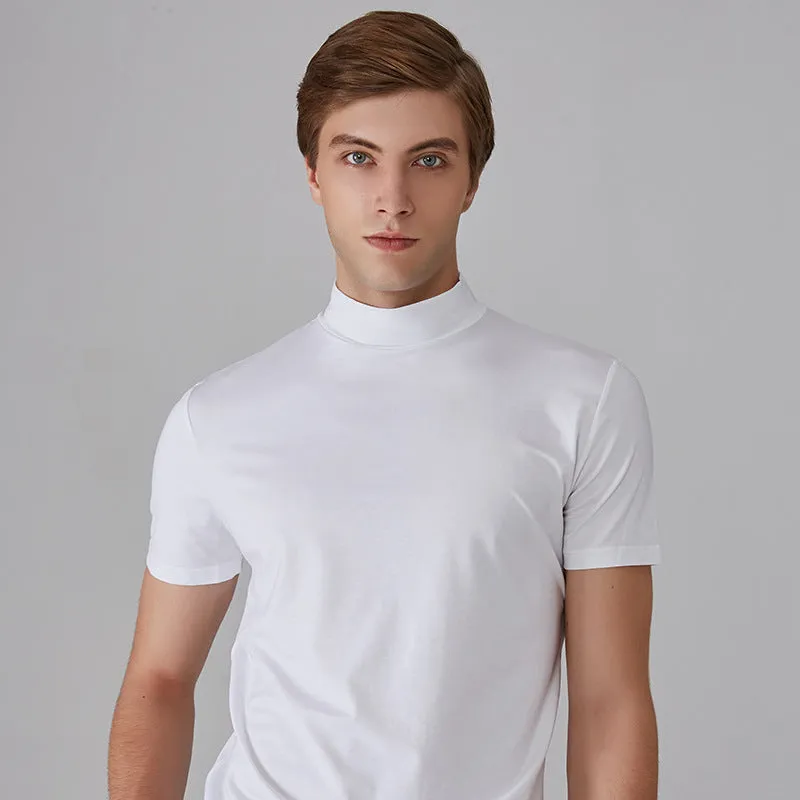 Hot Sale 40% OFFMen's T-shirt with Collar and Slim Fit