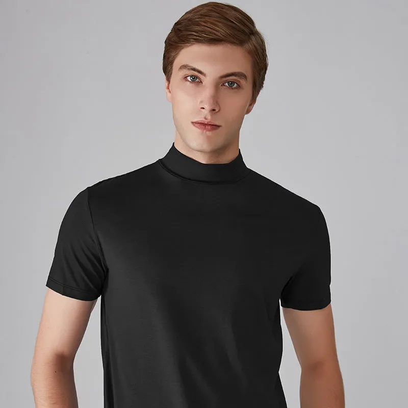 Hot Sale 40% OFFMen's T-shirt with Collar and Slim Fit