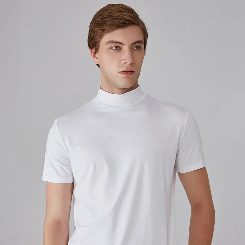Hot Sale 40% OFFMen's T-shirt with Collar and Slim Fit