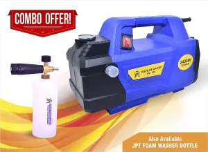 JPT COMBO IDR 220 Bar 2400 Watt Heavy Portable High-Pressure Induction Type with Extension Rod with Foam Lance