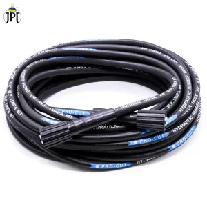 JPT Heavy Duty 15-Metre Pressure Washer Hose Pipe | American Standard M22 Thread With O-Ring Seals | 1/4-Inch Quick Connect | Stand Upto 4300 PSI Pressure | Compatible With Many Pressure Washer Brand