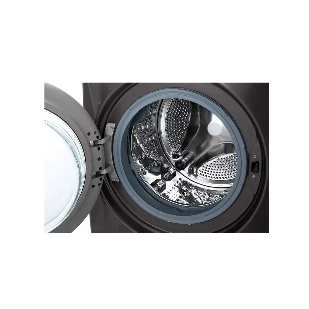 LG 15/8Kg Front Load Washer-Dryer, AI Direct Drive™, Black VCM