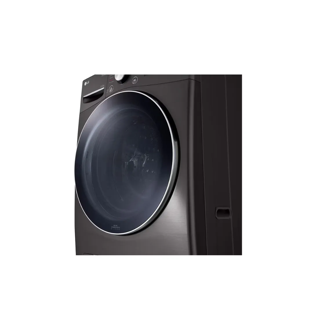 LG 15/8Kg Front Load Washer-Dryer, AI Direct Drive™, Black VCM