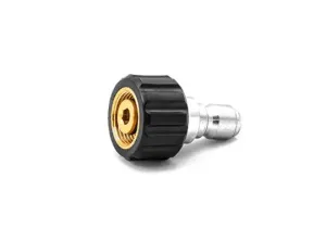 MTM  HYDRO | 14mm Twist Seal Coupler X 3/8" Stainless QC Plug