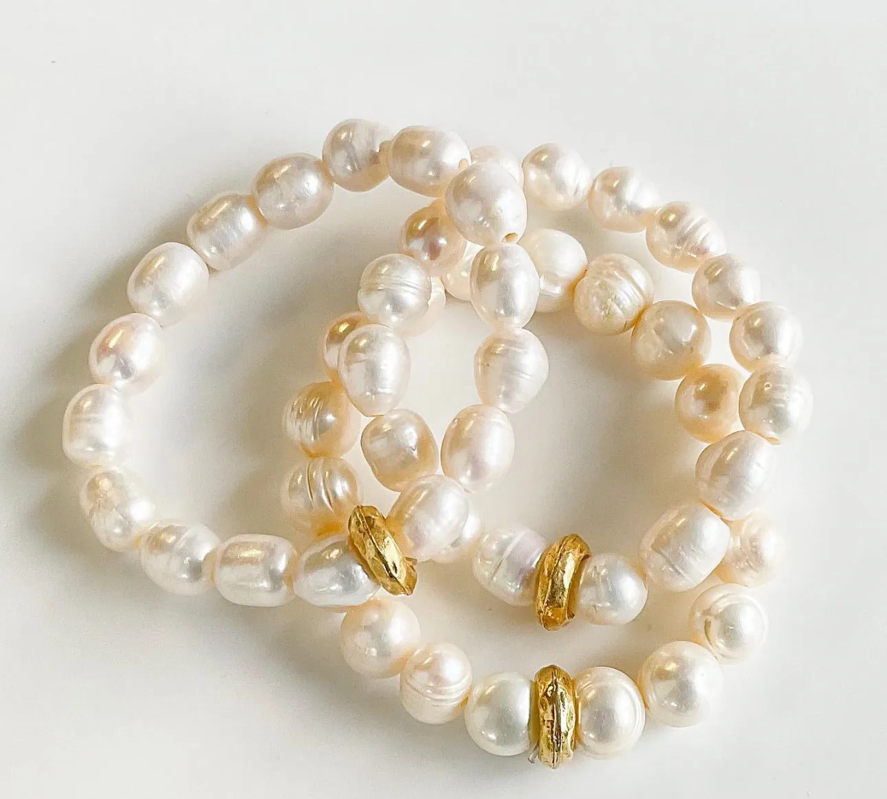 Pearl Washer Bracelet