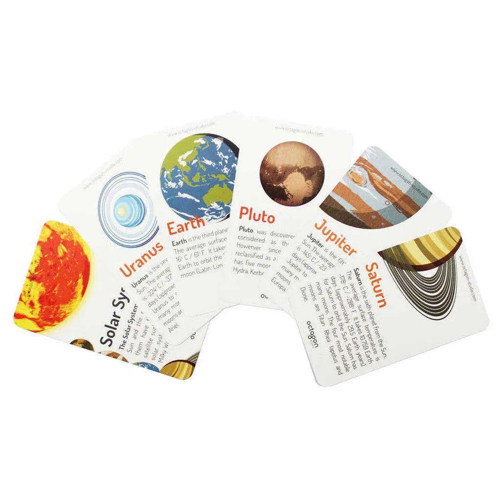 Space 4D  Flash Cards <br> Interactive Augmented Reality Cards