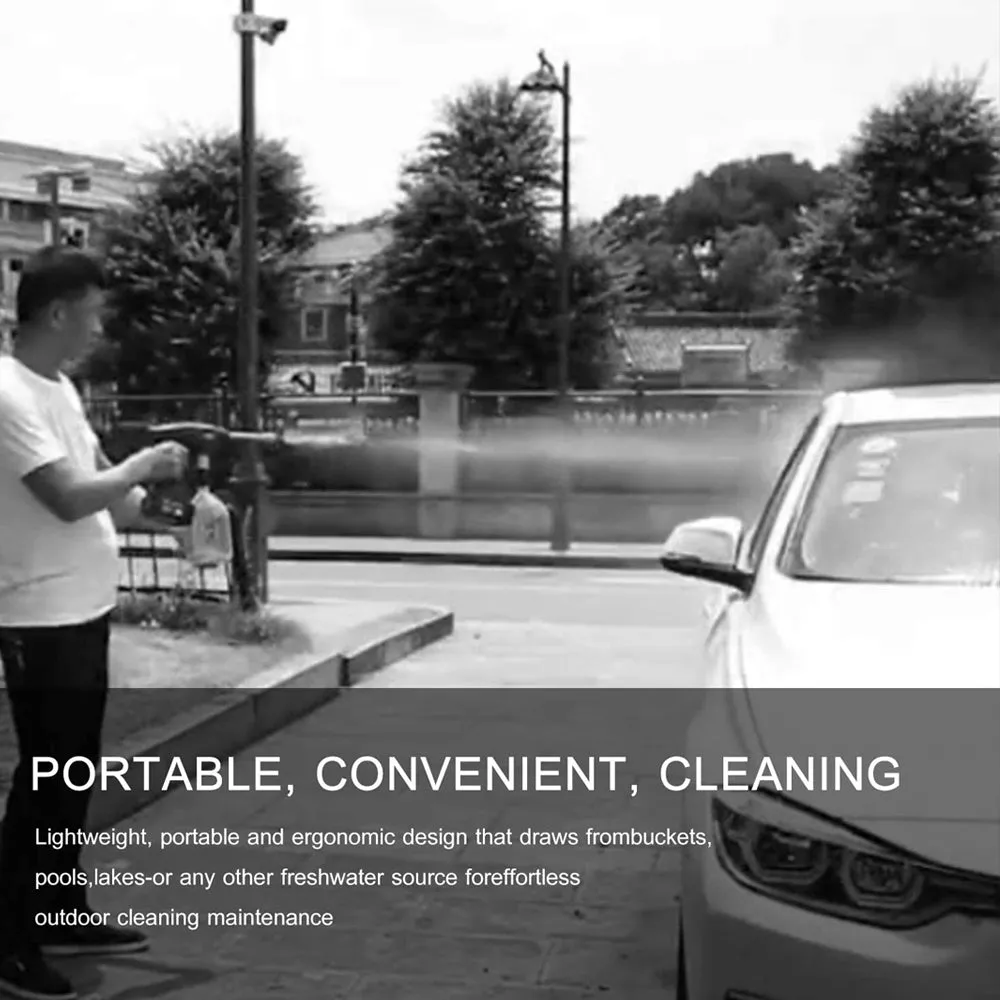 VGI 25V 30Bar Cordless High Pressure Car Washer Cleaner