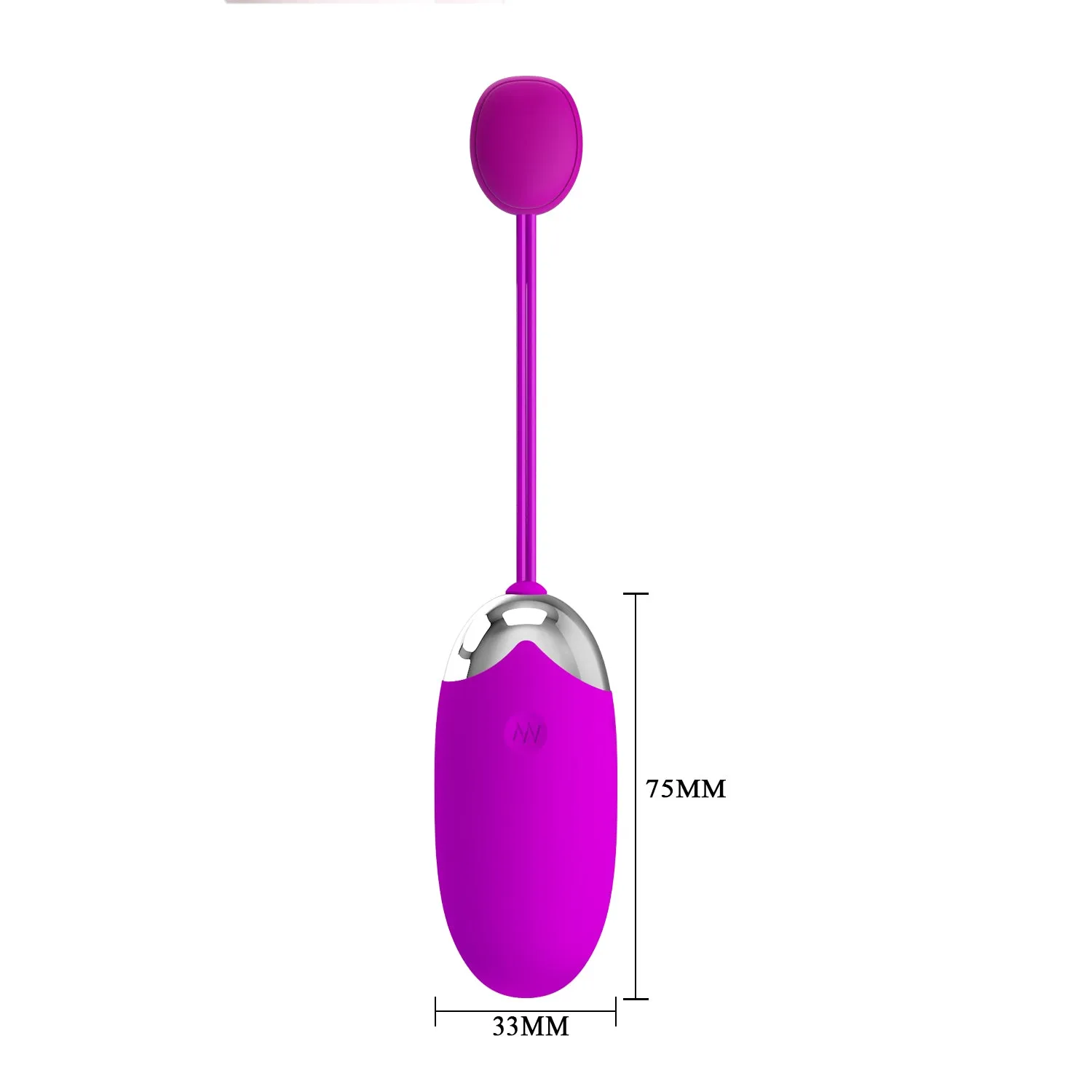 Vibrator Mini - Egg Style App Enabled 12 Function Egg with Blue Tooth