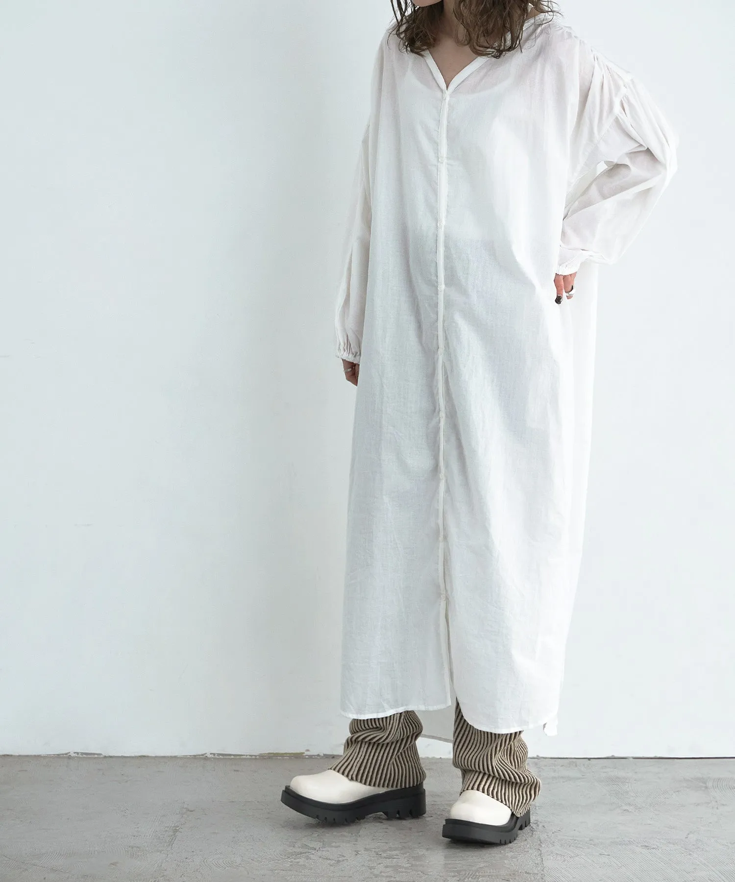 Washer cotton gather one-piece