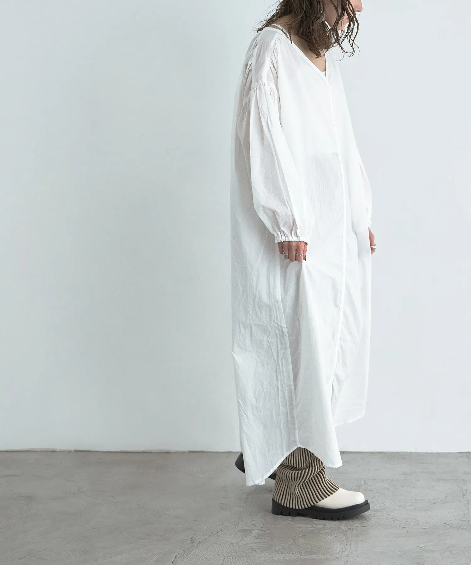 Washer cotton gather one-piece