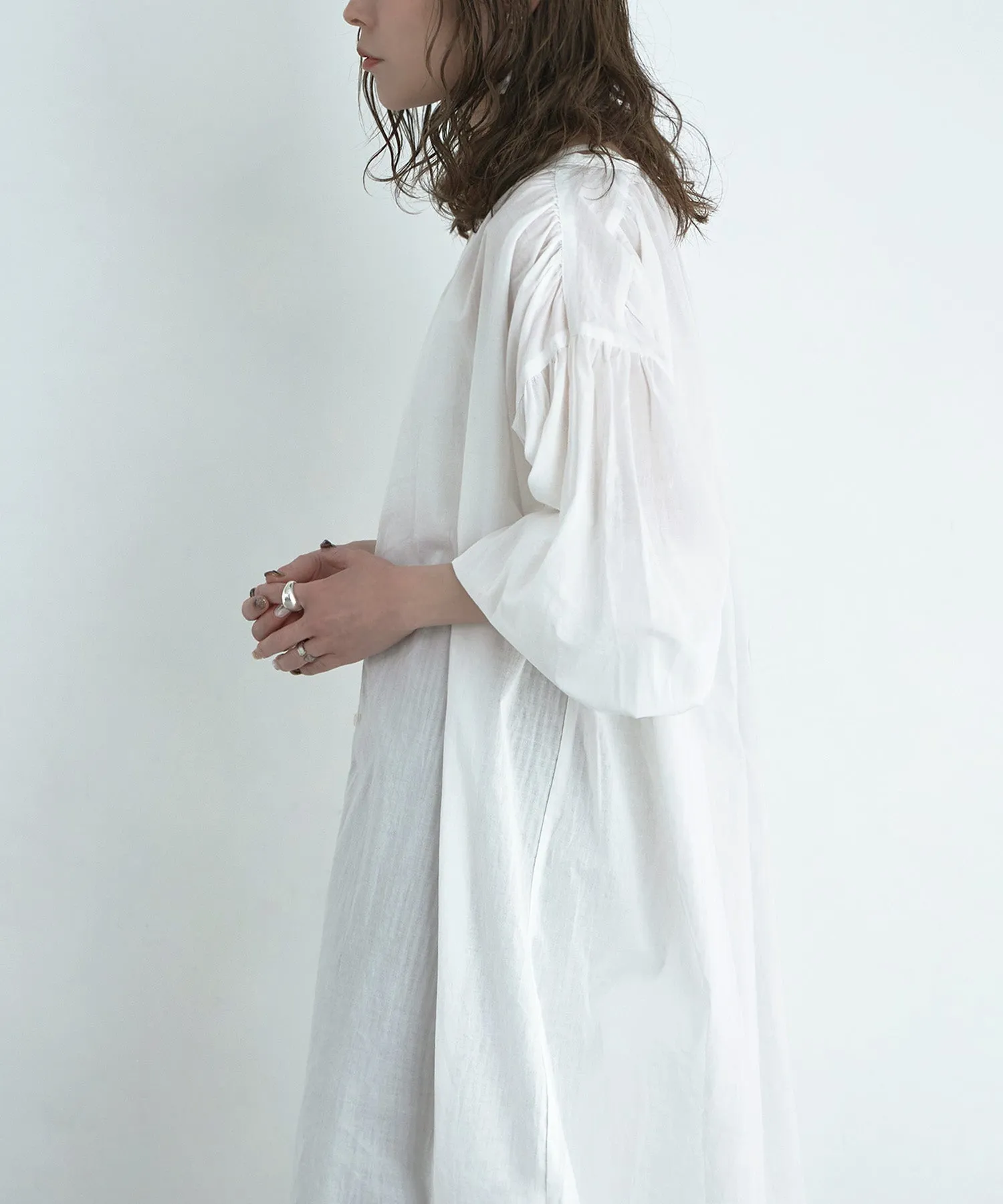 Washer cotton gather one-piece